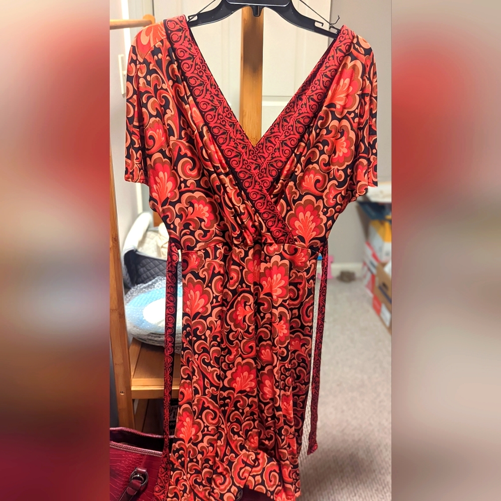 Maggy London wrap dress